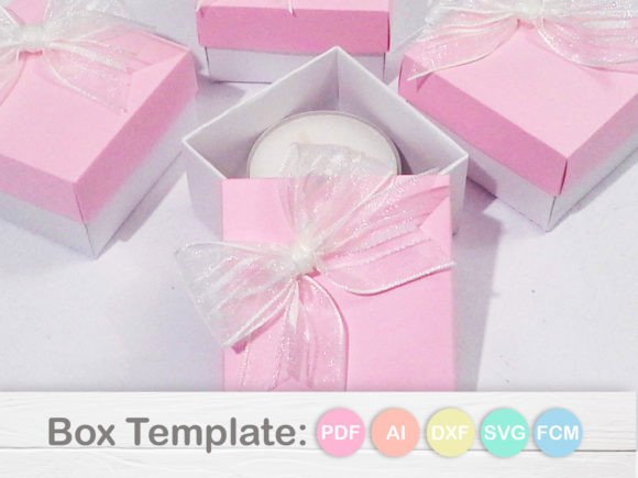 3D SVG Shapes: Little Favor Box Template Review