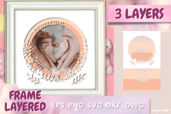 Baby Shadow Box 3D SVG Review