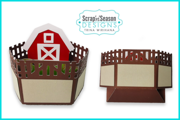 Barn 3D SVG Shapes: Popup Stage Card Review