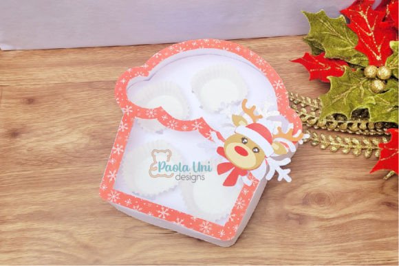 Christmas 3D SVG Cupcake Box Review