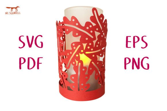Review: Oak Leaves 3D SVG Lantern Shapes