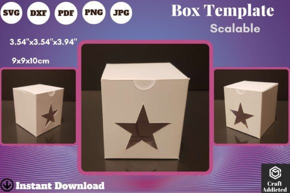 Reviewing a 3D SVG Christmas Candle Box Template