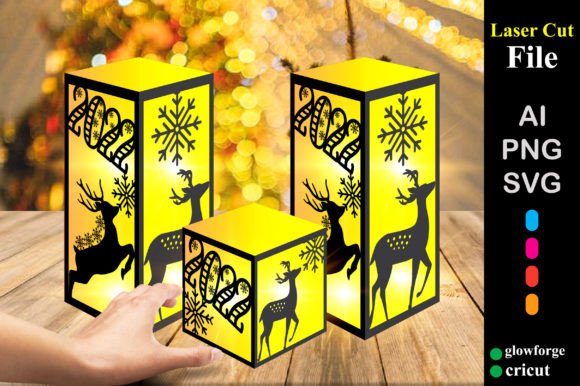 Reviewing a 3D SVG Lantern for Shapes & Branding