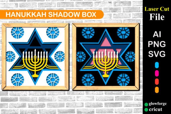 Reviewing the 3D Hanukkah Layered Shadow Box