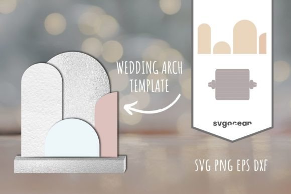Reviewing the 3D SVG Wedding Arch for Shapes