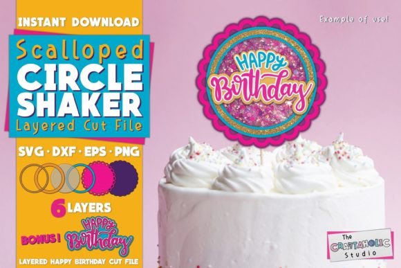 Scalloped Circle Shaper: A 3D SVG Shapes Review